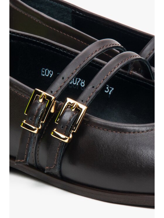Estro Estro Ballerine ER00117582 Marrone