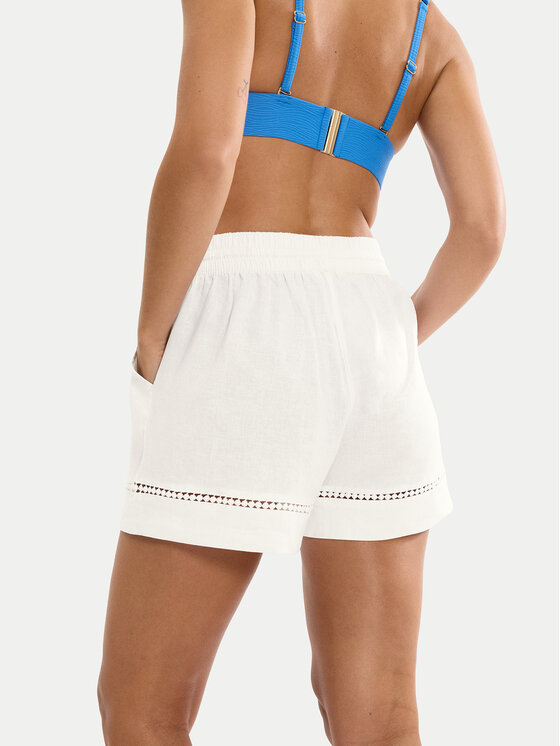 Triumph Triumph Pidžaamašortsid Summer Wear 10227237 Valge Regular Fit