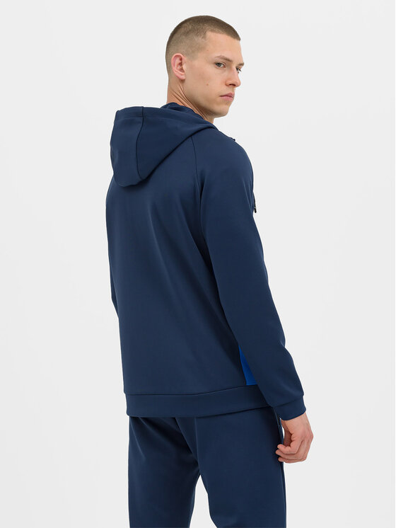 4F 4F Technikai pulóver 4FWSS24TFSWM393 Sötétkék Regular Fit