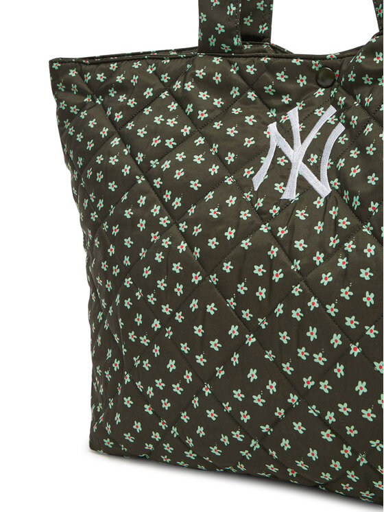 New Era New Era Ročna torba New York Yankees MLB Quilted Tote 60595121 Zelena