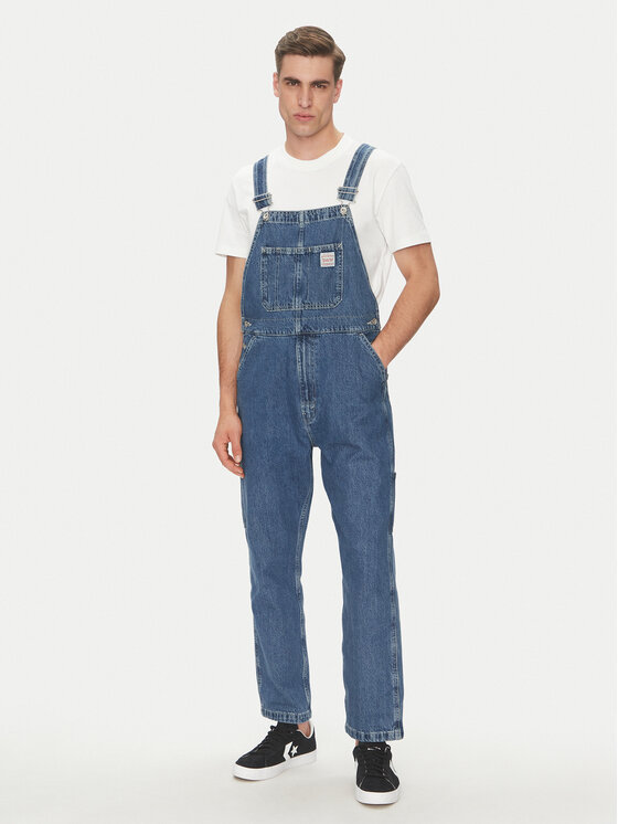 Levi's® Levi's® Гащеризон с презрамки Red Tab™ 79107-0027 Син Relaxed Fit
