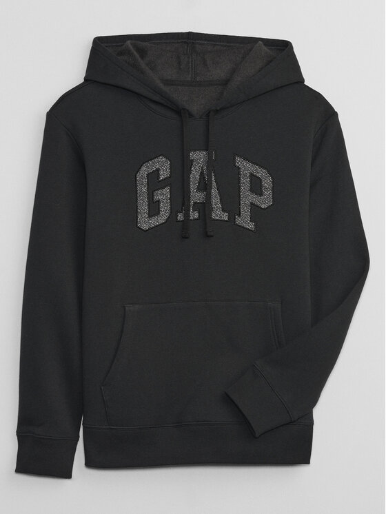 Gap Gap Μπλούζα 796099-01 Μαύρο Regular Fit