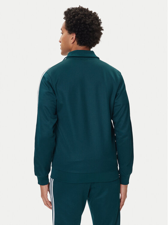 adidas adidas Bluză adicolor Classics Beckenbauer JY1280 Verde Slim Fit