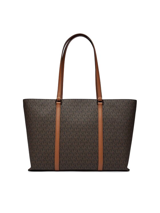 MICHAEL Michael Kors MICHAEL Michael Kors Ročna torba Temple Tote 30R4G1LT3B Rjava