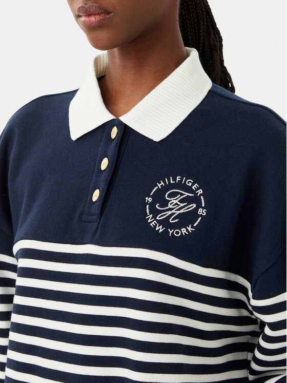Tommy Hilfiger Tommy Hilfiger Felpa WW0WW50036 Blu scuro Regular Fit