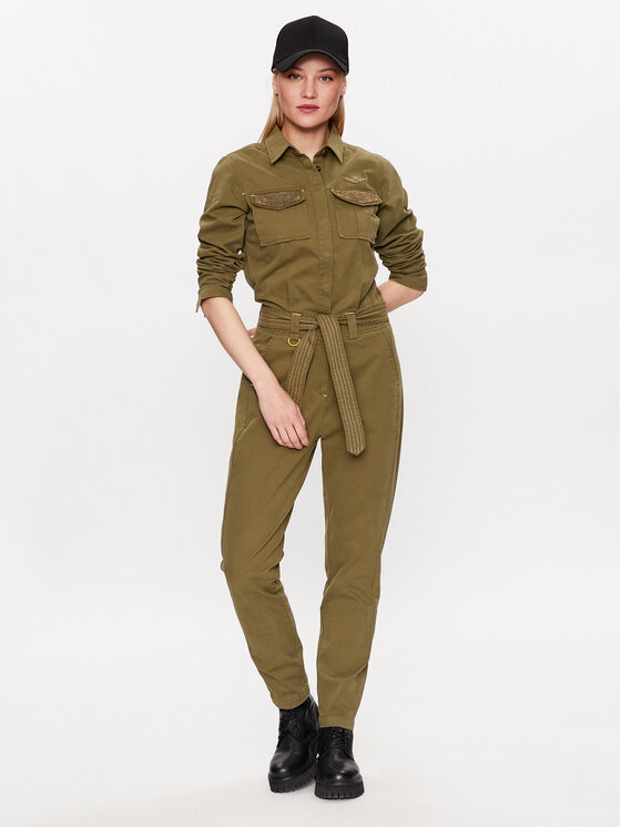 Aeronautica Militare Aeronautica Militare Комбінезон 231TU115DCT3084 Зелений Regular Fit