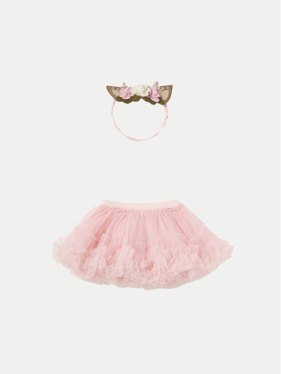 Mayoral Mayoral fustă din tulle 2803 Roz Regular Fit