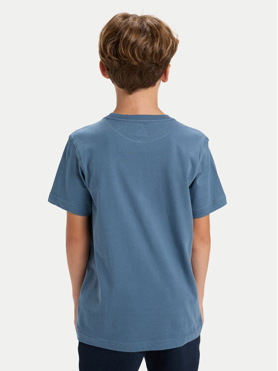 Quiksilver Quiksilver T-Shirt Ev Comp Logo EQBZT04897 Μπλε Regular Fit