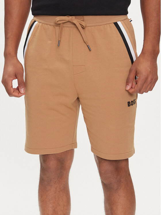 BOSS Boss Sportovní kraťasy Iconic 50516134 Béžová Regular Fit
