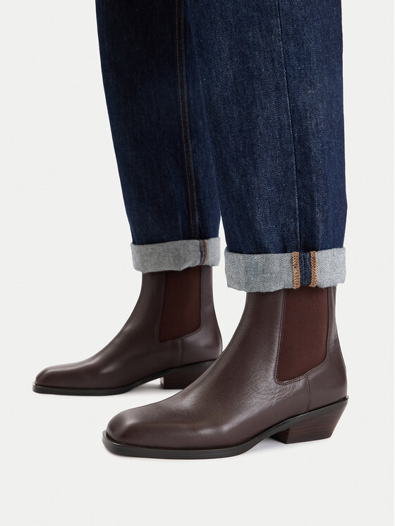 GINO ROSSI Gino Rossi Poolsaapad CEO-AIDA-212-702-2 Pruun