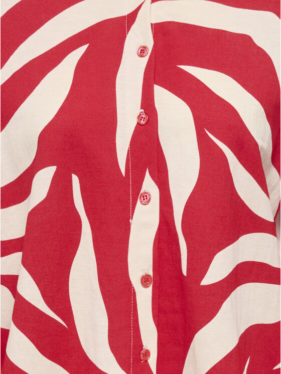 ONLY ONLY Marškiniai Sakura 15366883 Raudona Regular Fit