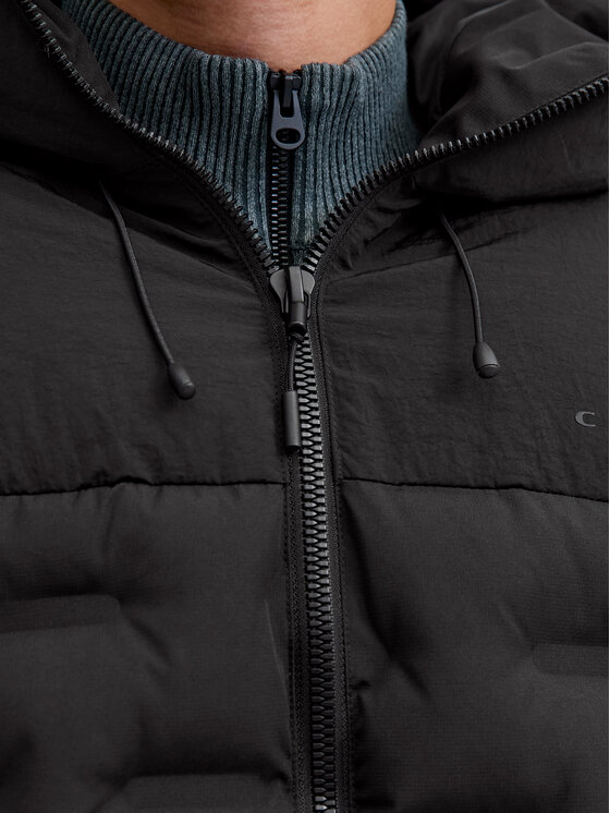 Jack & Jones Jack & Jones Μπουφάν χειμωνιάτικο Point 12285932 Μαύρο Regular Fit