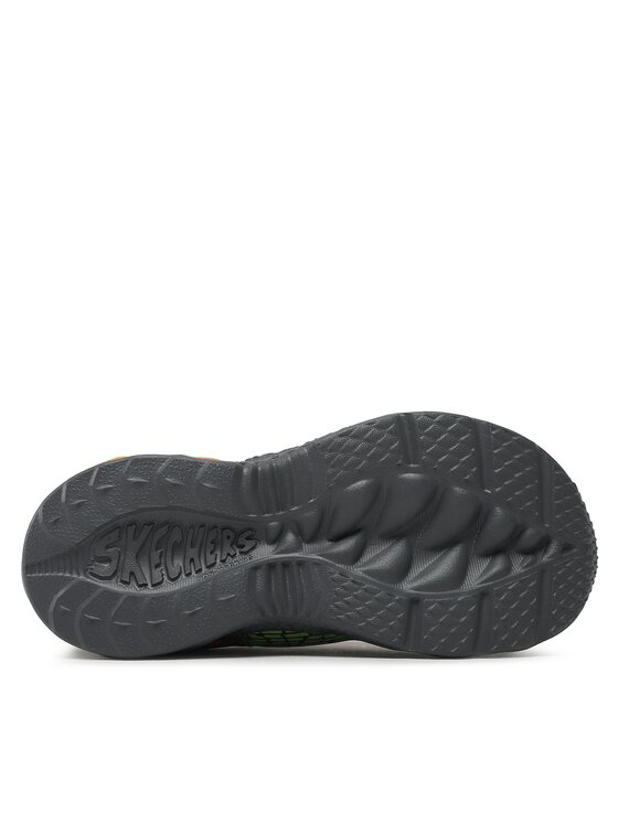 Skechers Skechers Tenisice Dino Lights 400615L/BKOR Crna