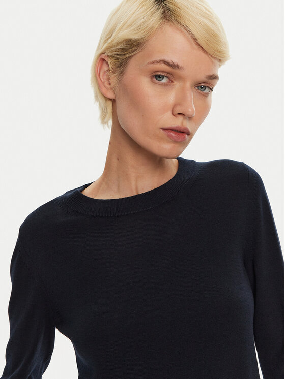 BOSS Boss Sweater Feganasi 50492551 Sötétkék Regular Fit