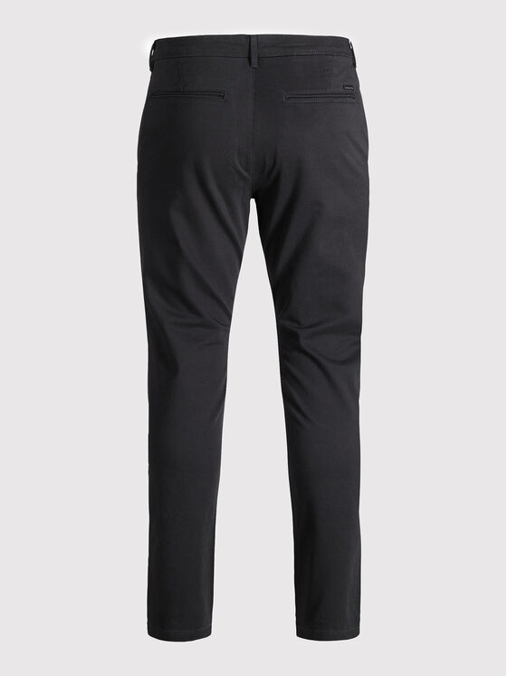 Jack & Jones Jack & Jones Pantaloni chino Marco 12150158 Negru Slim Fit