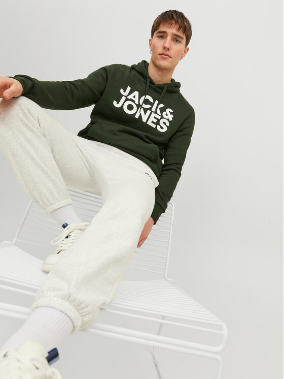 Jack&Jones Jack&Jones Долнище анцуг Kane 12236479 Сив Loose Fit