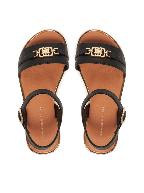Tommy Hilfiger Tommy Hilfiger Sandály T3A2-33778-0326 M Černá