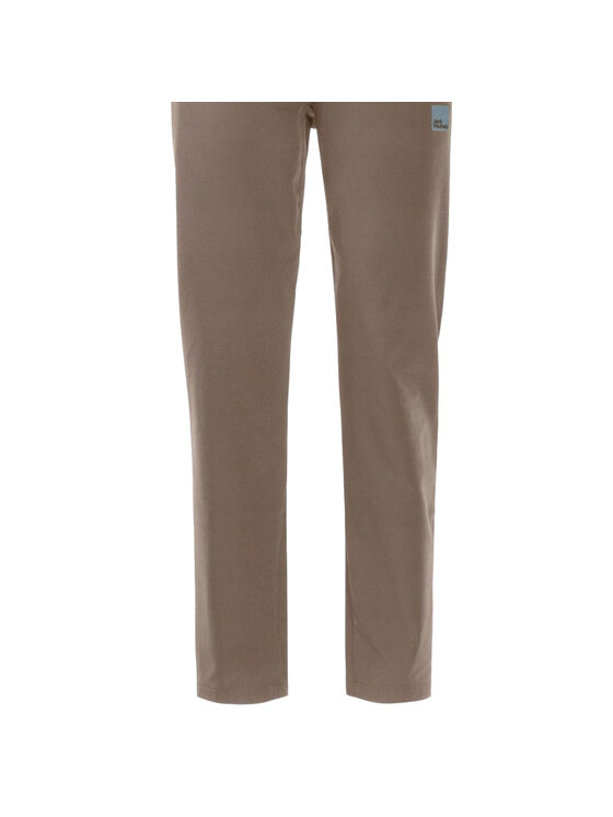 Jack Wolfskin Jack Wolfskin Spodnie dresowe Bike Commute Wi Pants M Beżowy Regular Fit