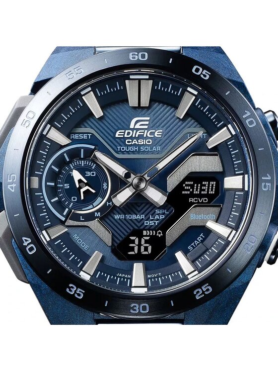Casio Casio Hodinky ECB-2200CB-2AEF Modrá