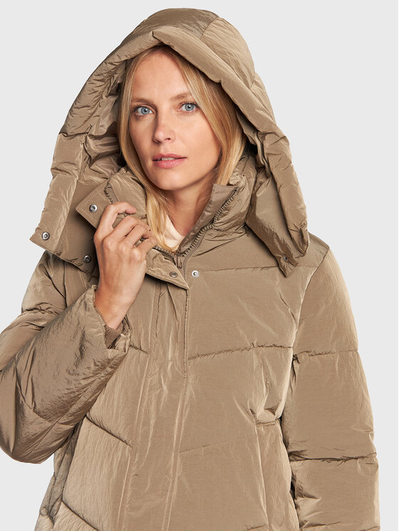 Calvin Klein Calvin Klein Žieminė striukė K20K204693 Smėlio Regular Fit