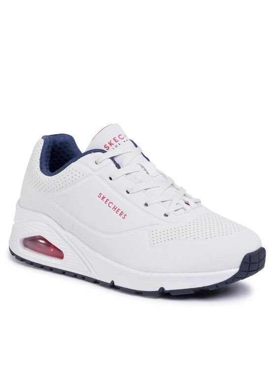 Skechers Skechers Sportcipők Uno Stand On Air 73690/WNVR Fehér