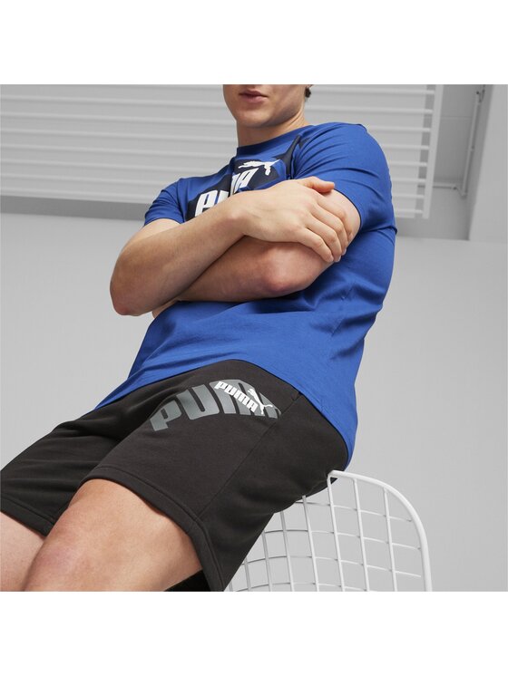 Puma Puma Szorty sportowe 678965 Czarny Regular Fit