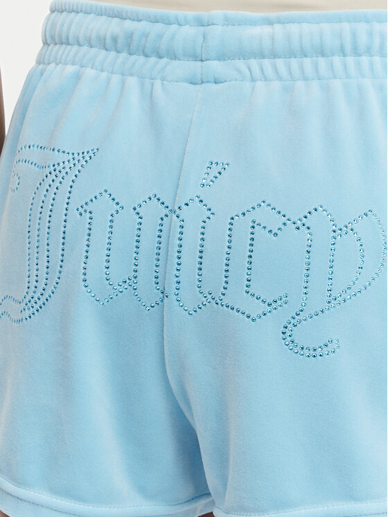 Juicy Couture Juicy Couture Sportiniai šortai Tamia JCWHS126305 Žydra Regular Fit