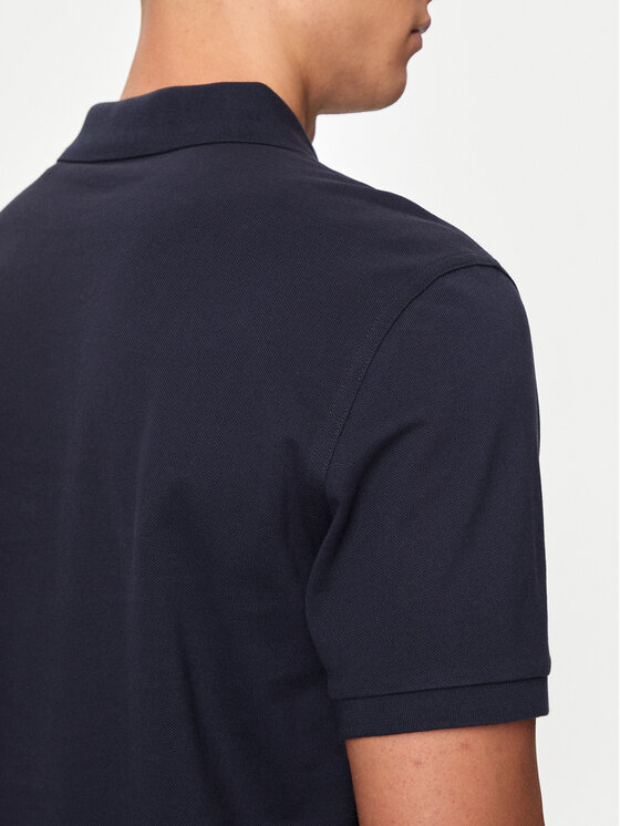 Gant Gant Polo Shield 2220 Granatowy Slim Fit