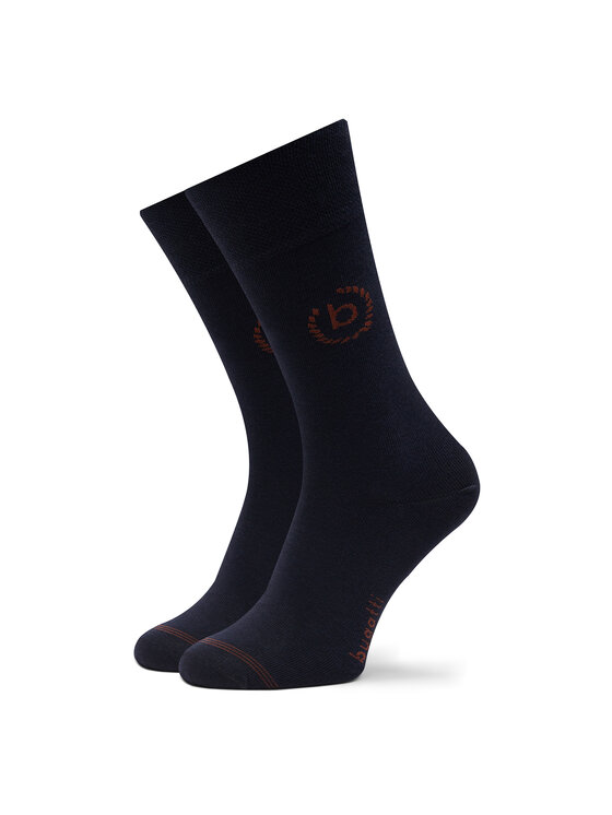 Set di 5 paia di calzini lunghi da uomo 6260X Blu