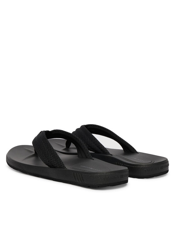 Tommy Hilfiger Tommy Hilfiger Flip-flops Molded Padded Hilfiger B Sandal FM0FM05901 Fekete