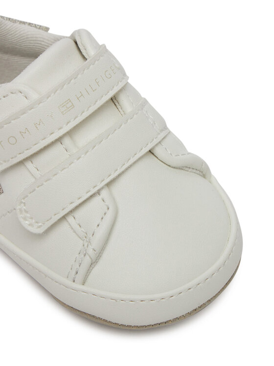 Tommy Hilfiger Tommy Hilfiger Superge Low Cut Velcro Sneaker T0A9-33722-1528 Bela