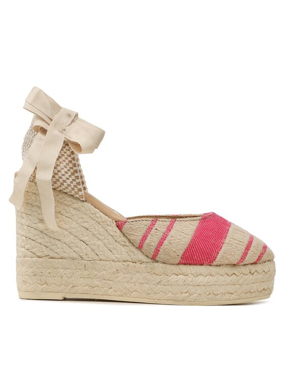 Női Espadrilles Manebi, Méret: 39, Bézs, Wedge Espadrilles G 4.5 Wv