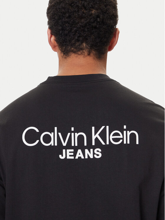 Calvin Klein Jeans Calvin Klein Jeans T-shirt LV04RD825G Crna Regular Fit