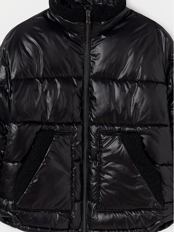 Mayoral Mayoral Ziemas jaka 7485 Melns Regular Fit