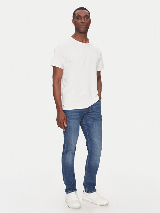 Lacoste Lacoste T-särkide komplekt TH9010 Valge Regular Fit