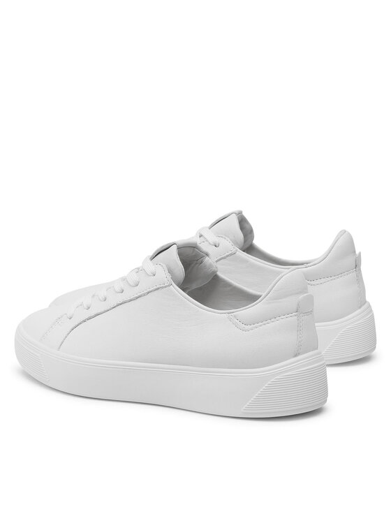 ECCO ECCO Sneakersy Street Tray W 29114301007 Biela