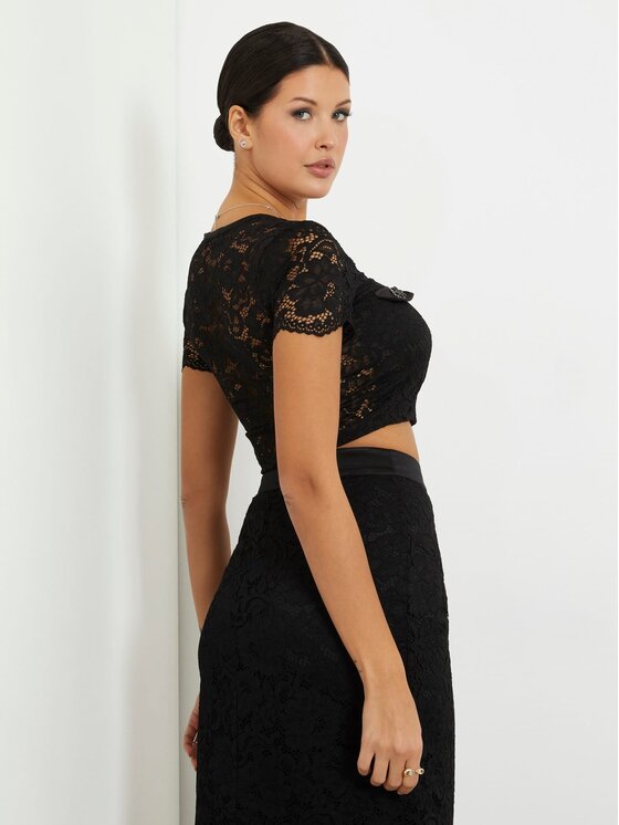 Guess Guess Top 159981 Czarny Classic Fit