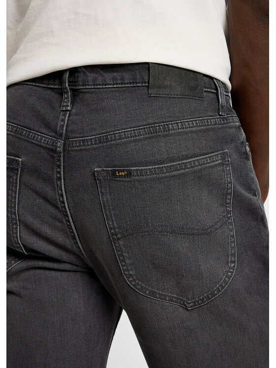 Lee Lee Jeansy LEON Szary Loose Fit