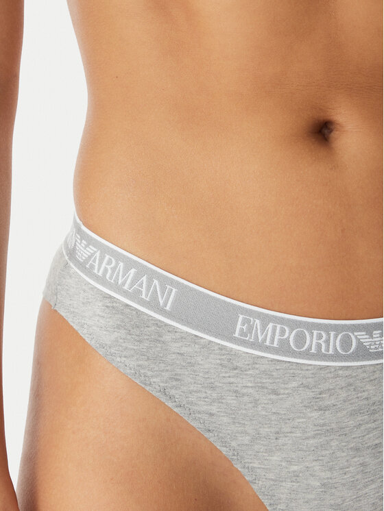 Emporio Armani Underwear Emporio Armani Underwear Brazilinių kelnaičių komplektas EW000404 AF19026 M8194 Pilka