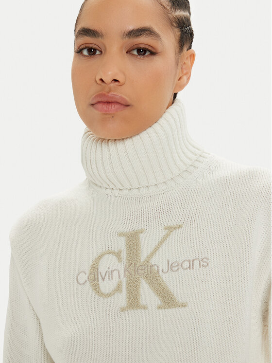 Calvin Klein Jeans Calvin Klein Jeans Ζιβάγκο Chenille J20J224229 Λευκό Regular Fit