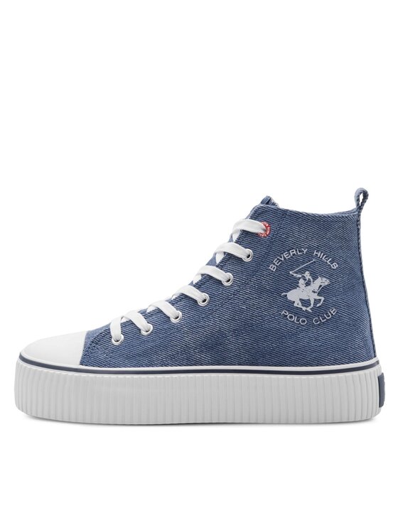 Beverly Hills Polo Club Beverly Hills Polo Club Sneakers aus Stoff BHPC026M Blau