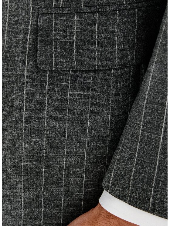 Pako Lorente Pako Lorente Marynarka P26SP-3G-025 Szary Slim Fit