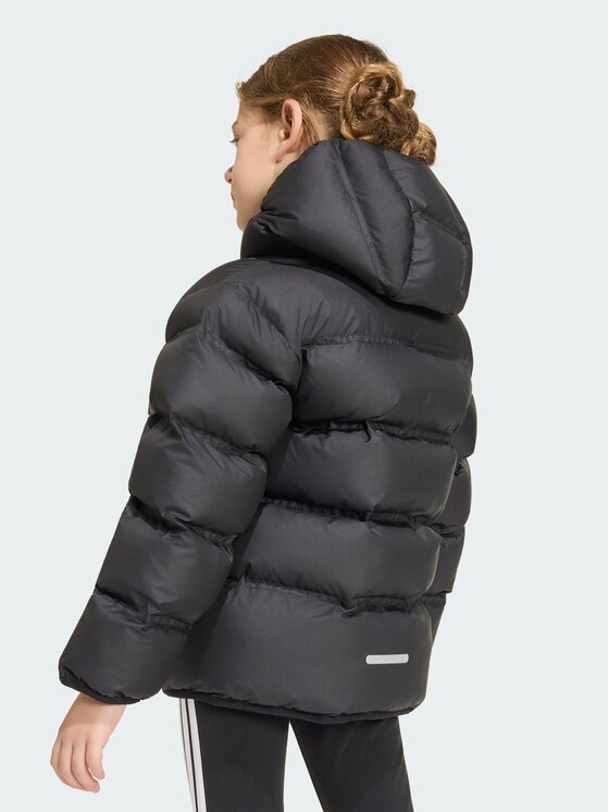 adidas adidas Зимно яке Synthetic Down KH0198 Черен Regular Fit