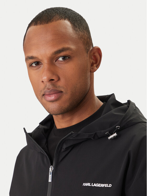 KARL LAGERFELD KARL LAGERFELD Übergangsjacke 505026 562581 Schwarz Regular Fit