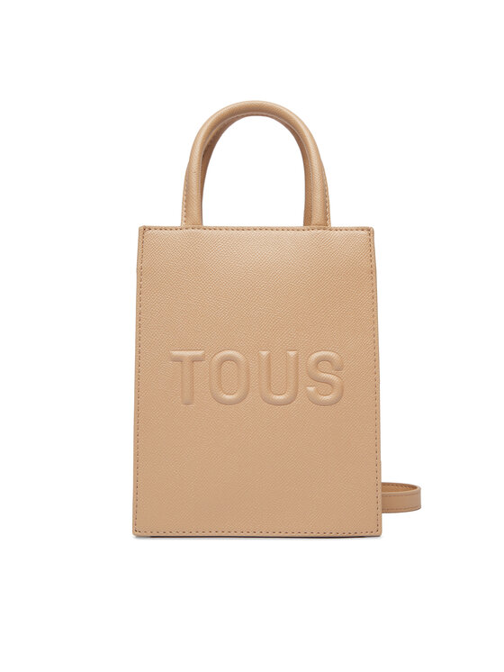 TOUS TOUS Kabelka MINI BOLSO POP TOUS BRENDA 2002105943 Béžová