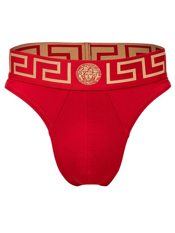 Versace Stringi 26464 Czerwony | Modivo.pl