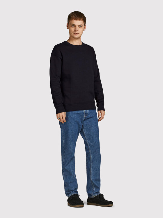 Jack&Jones Jack&Jones Majica dugih rukava Star 12208182 Crna Regular Fit