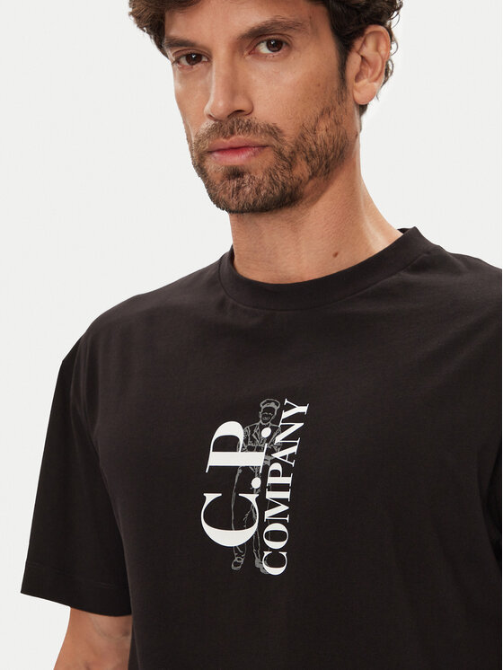C.P. Company C.P. Company T-särk 19CMTS092A005100W Must Regular Fit