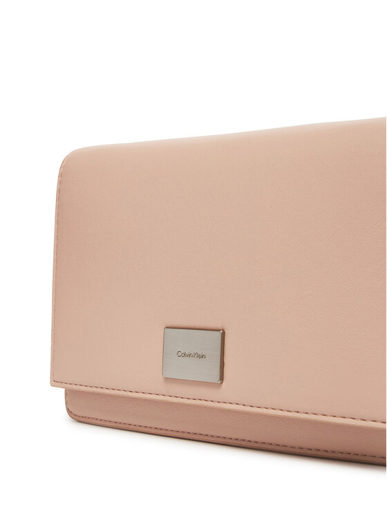 Calvin Klein Calvin Klein Geantă Hardware Flap Crossbody K60K612967 Roz