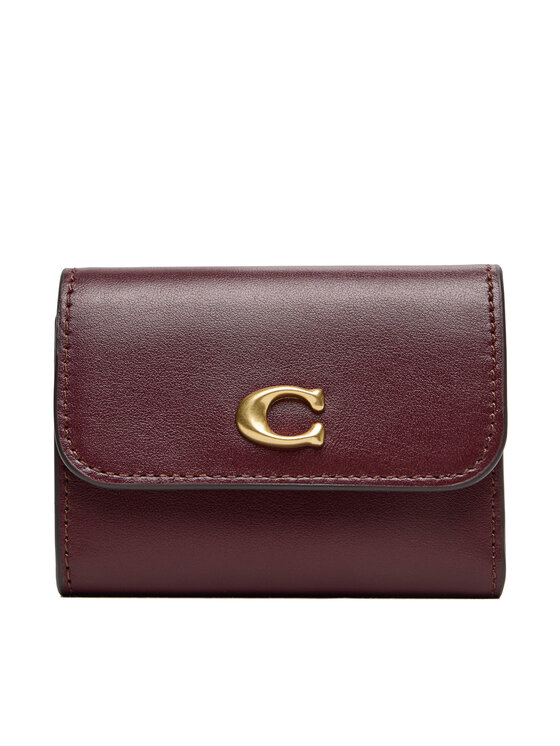 Coach Coach Majhna ženska denarnica CBF60 Bordo rdeča
